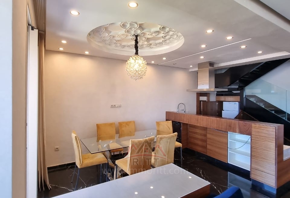 Location appartement meublée souissi rabat